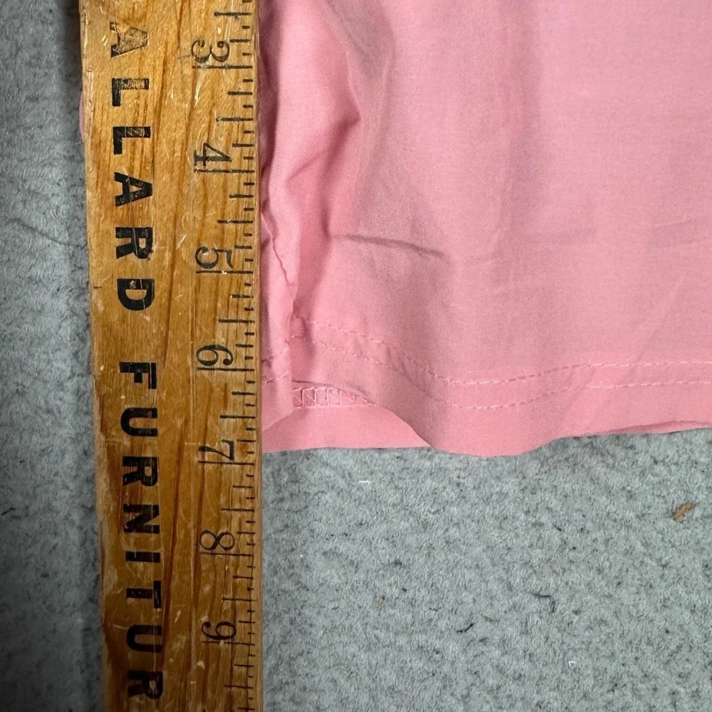 NEW Simply Southern Shorts Mens Large Pink Lined Performance Athletic Stretch